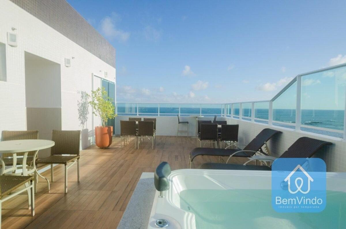 Studio A 150M Da Praia De Piata ซัลวาดอร์ ภายนอก รูปภาพ